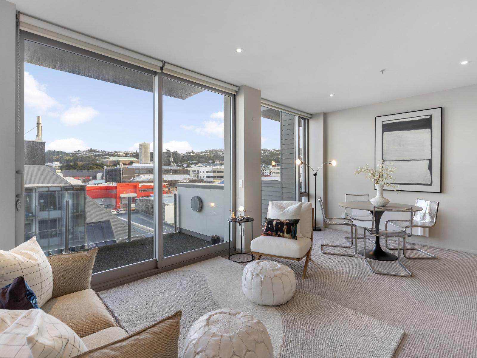 Unit U607, 19 College Street, Te Aro