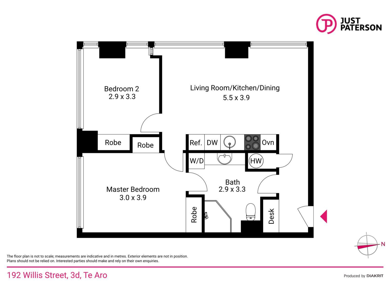 Unit 3D, 192 Willis Street, Te Aro