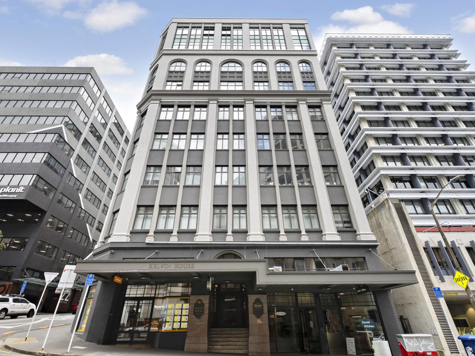 Unit 4F, 16 The Terrace, Wellington Central