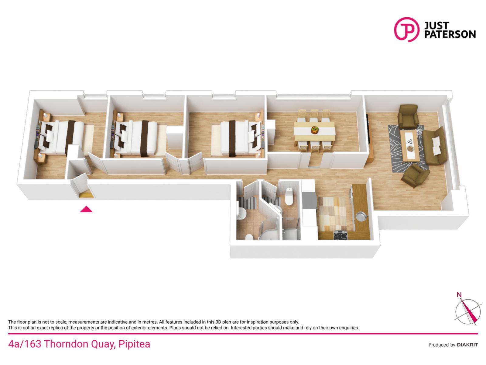 Unit 4A, 163 Thorndon Quay, Pipitea