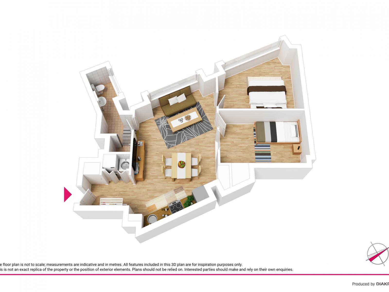 Unit 1C, 40 Cuba Street, Te Aro
