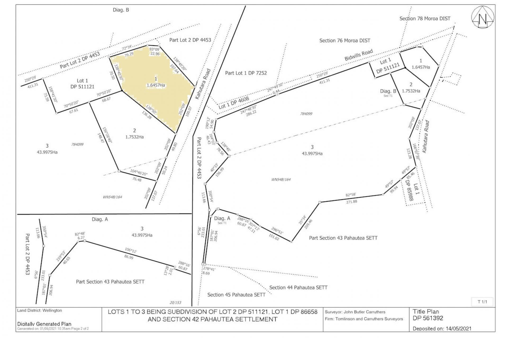 Kahutara Road, Martinborough