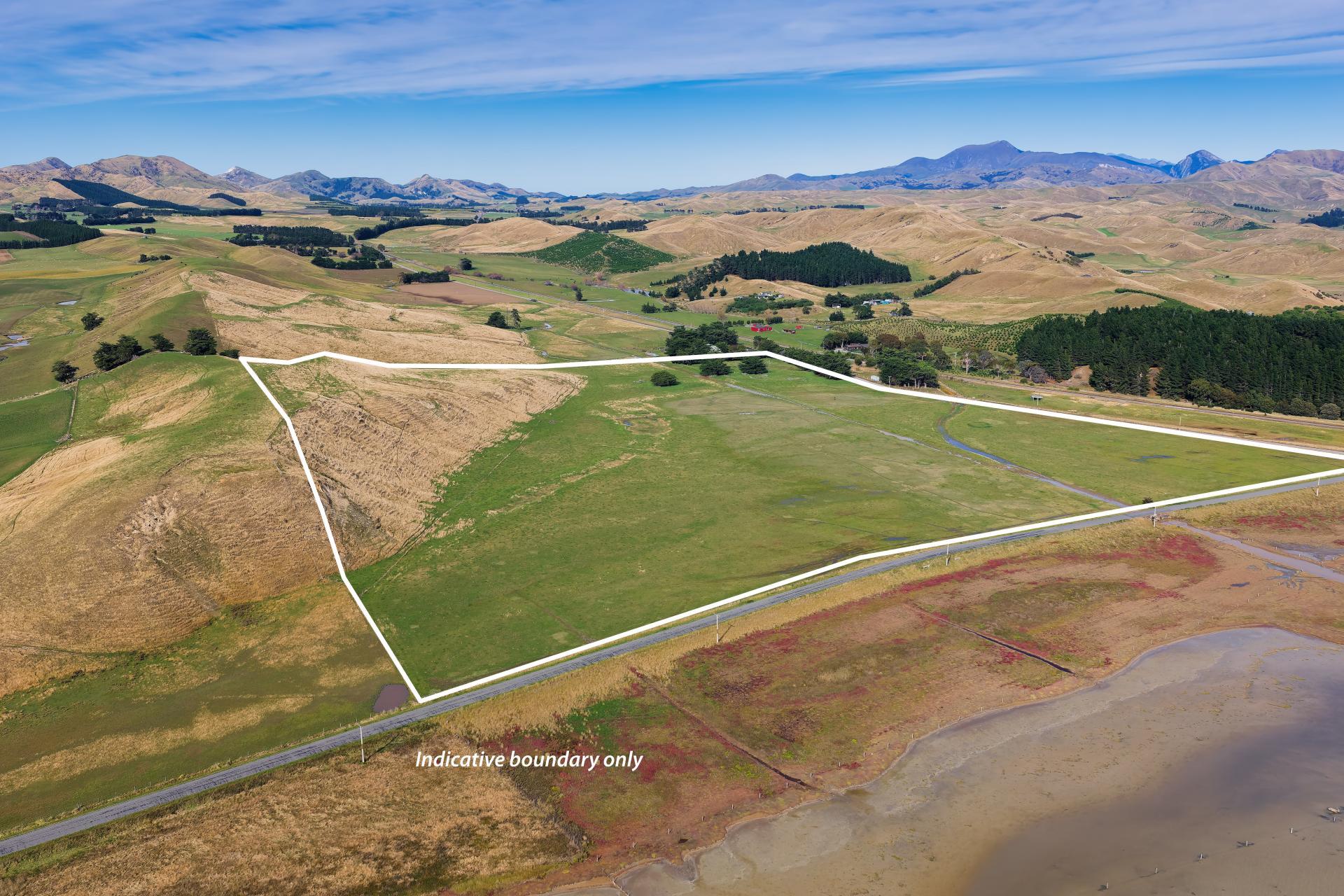 Corner Marfells Beach and Clifford Roads, Lake Grassmere