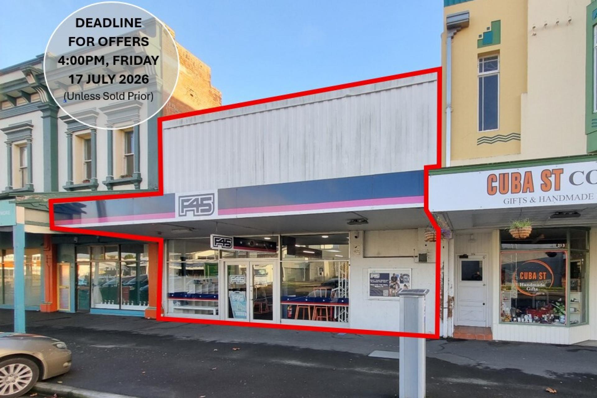 209-211 Cuba St, City Centre