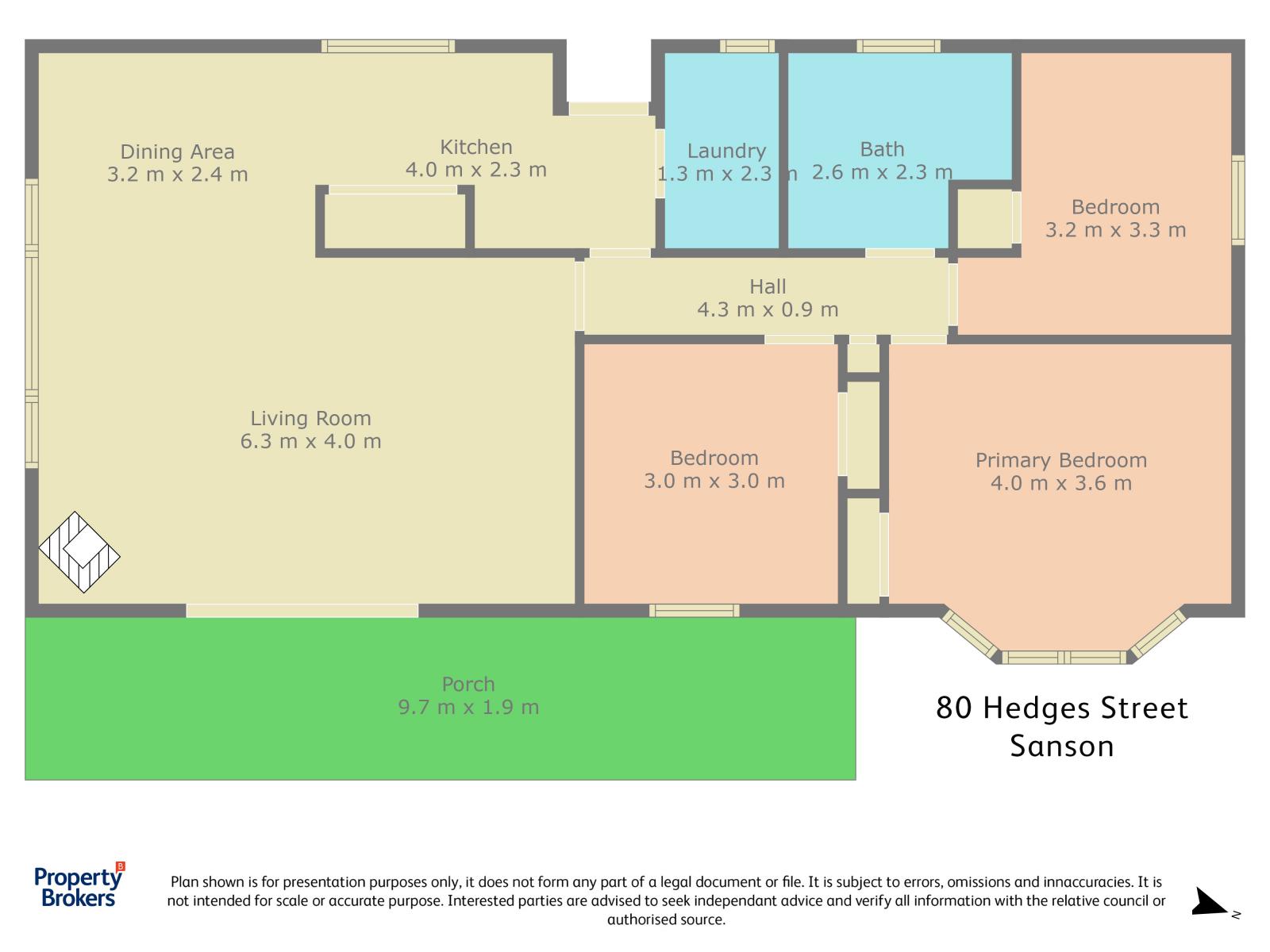 80 Hedges Street, Sanson