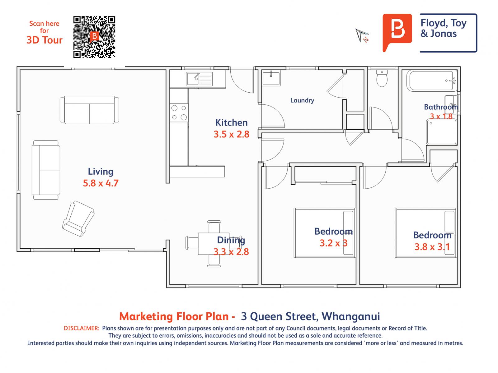 3 Queen Street, Aramoho