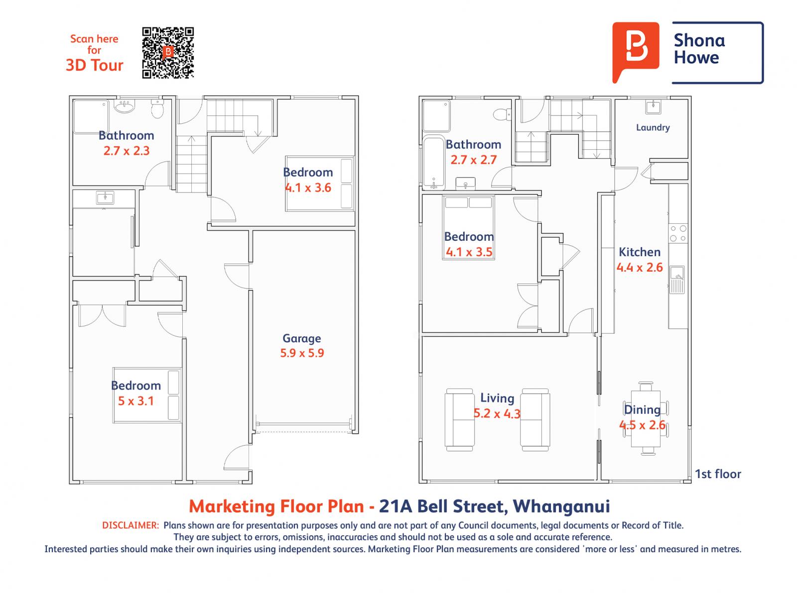 21A Bell Street, Whanganui