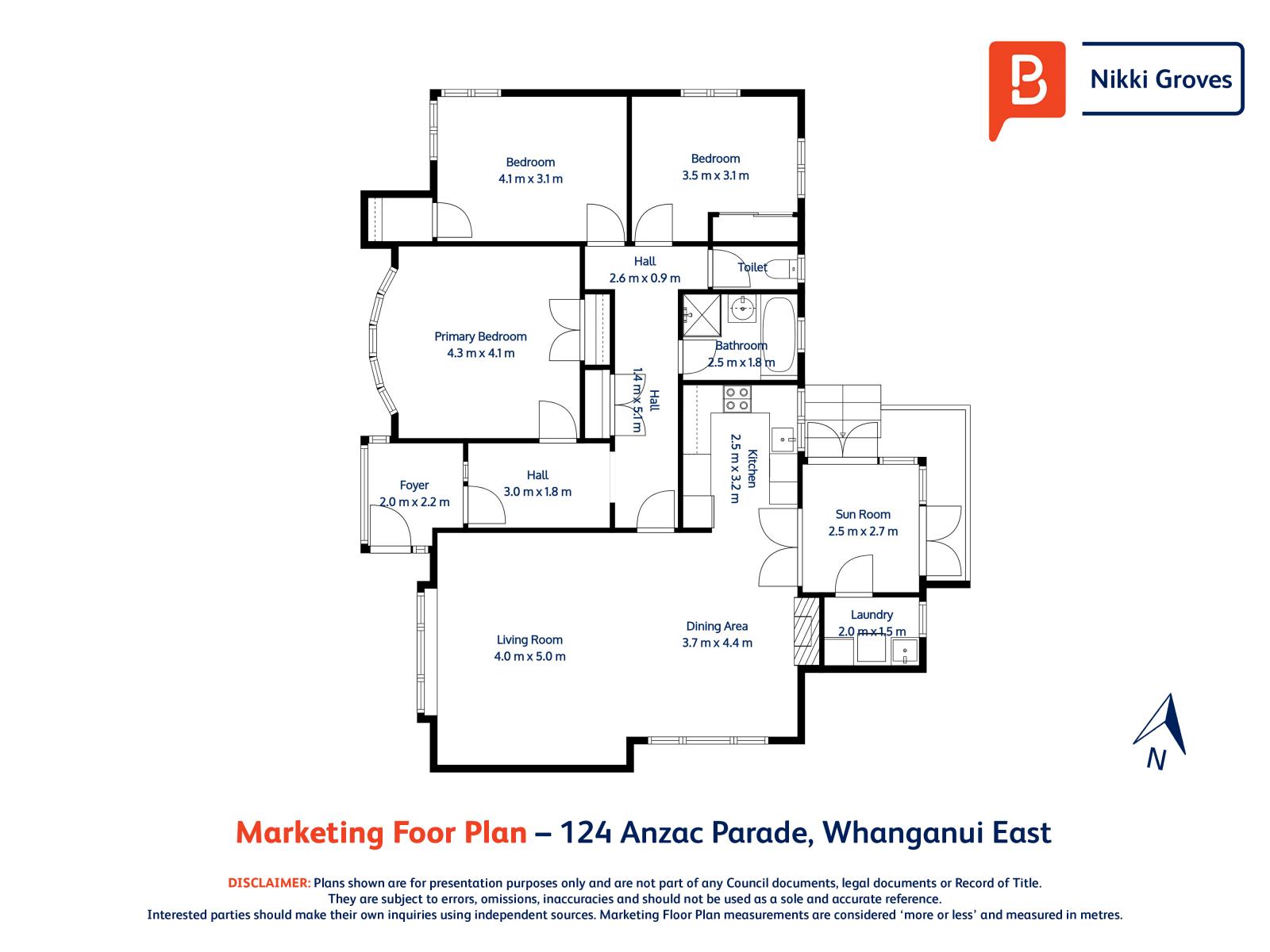 124 Anzac Parade, Whanganui East