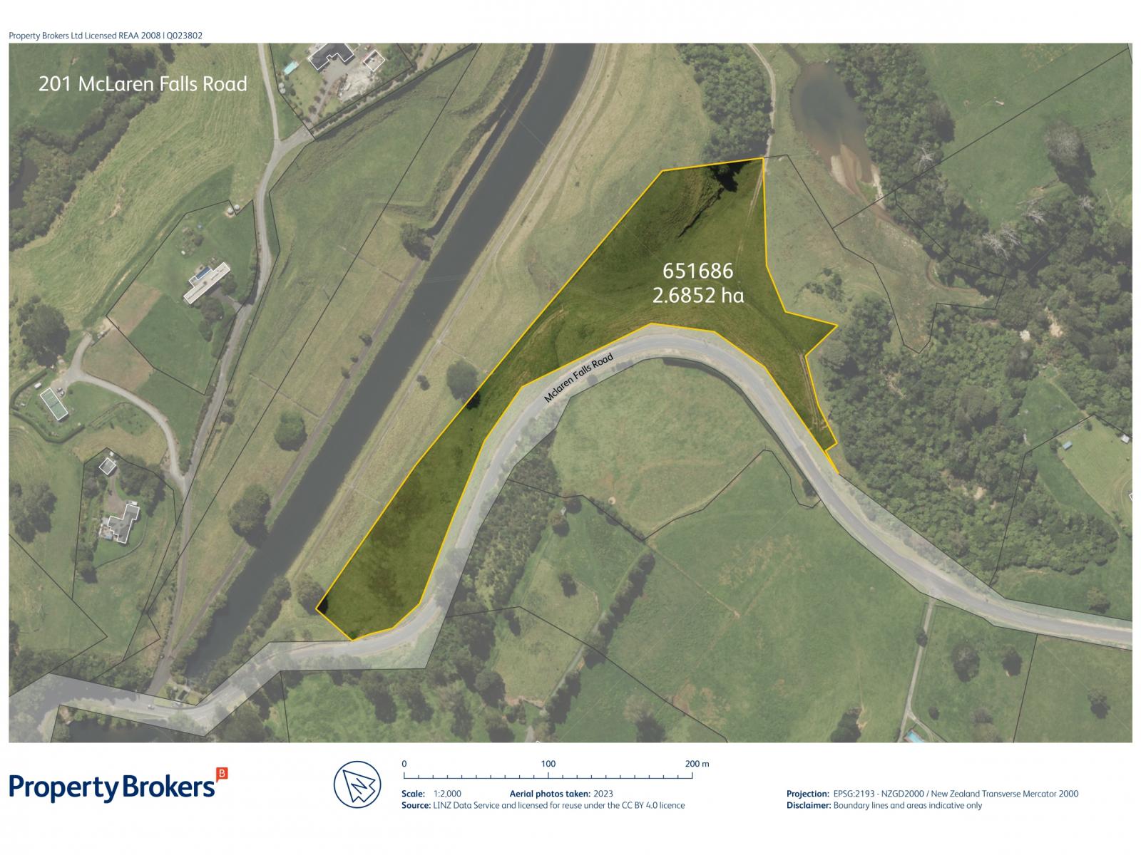 201 McLaren Falls Road, Omanawa