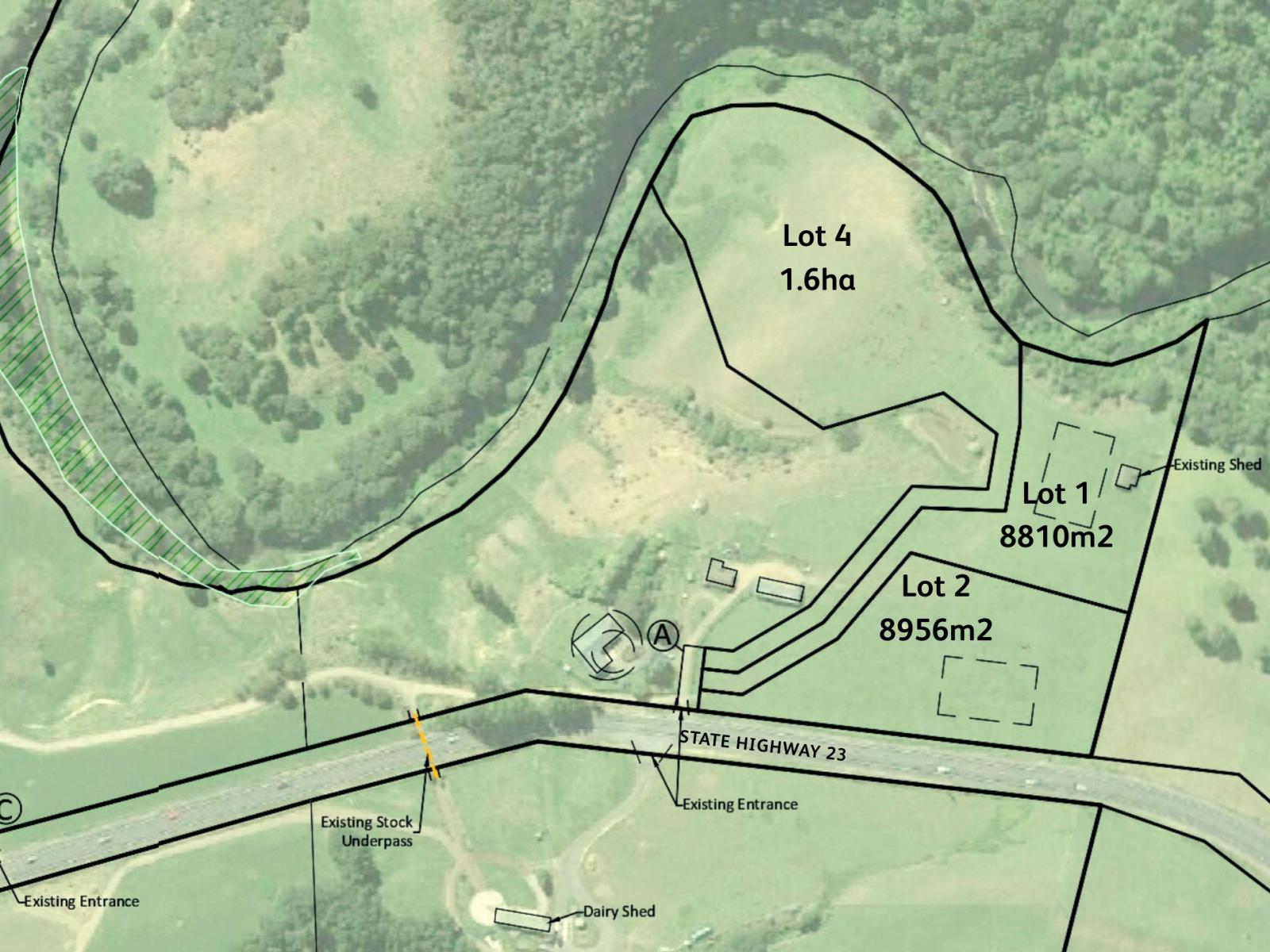 1, 2 & 4, 3054 State Highway 23, Raglan