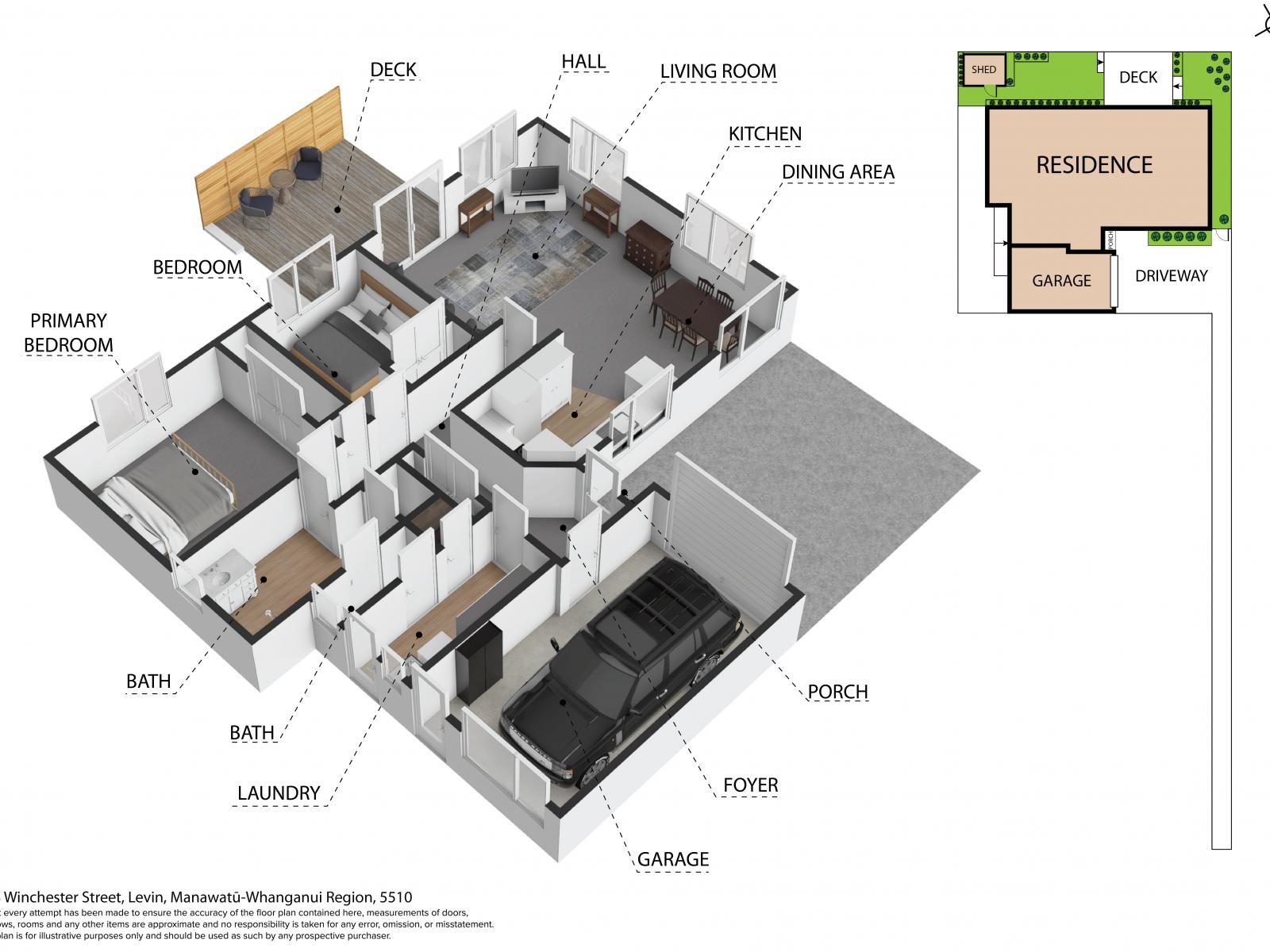 61B Winchester Street, Levin