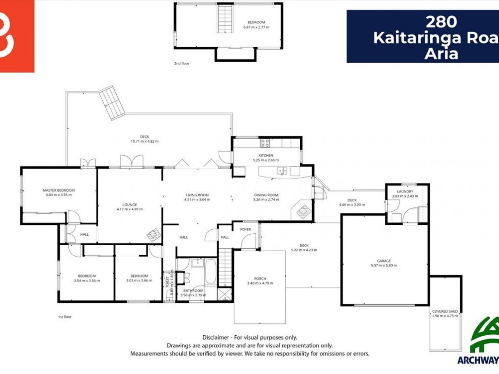 280 Kaitaringa Road, Aria