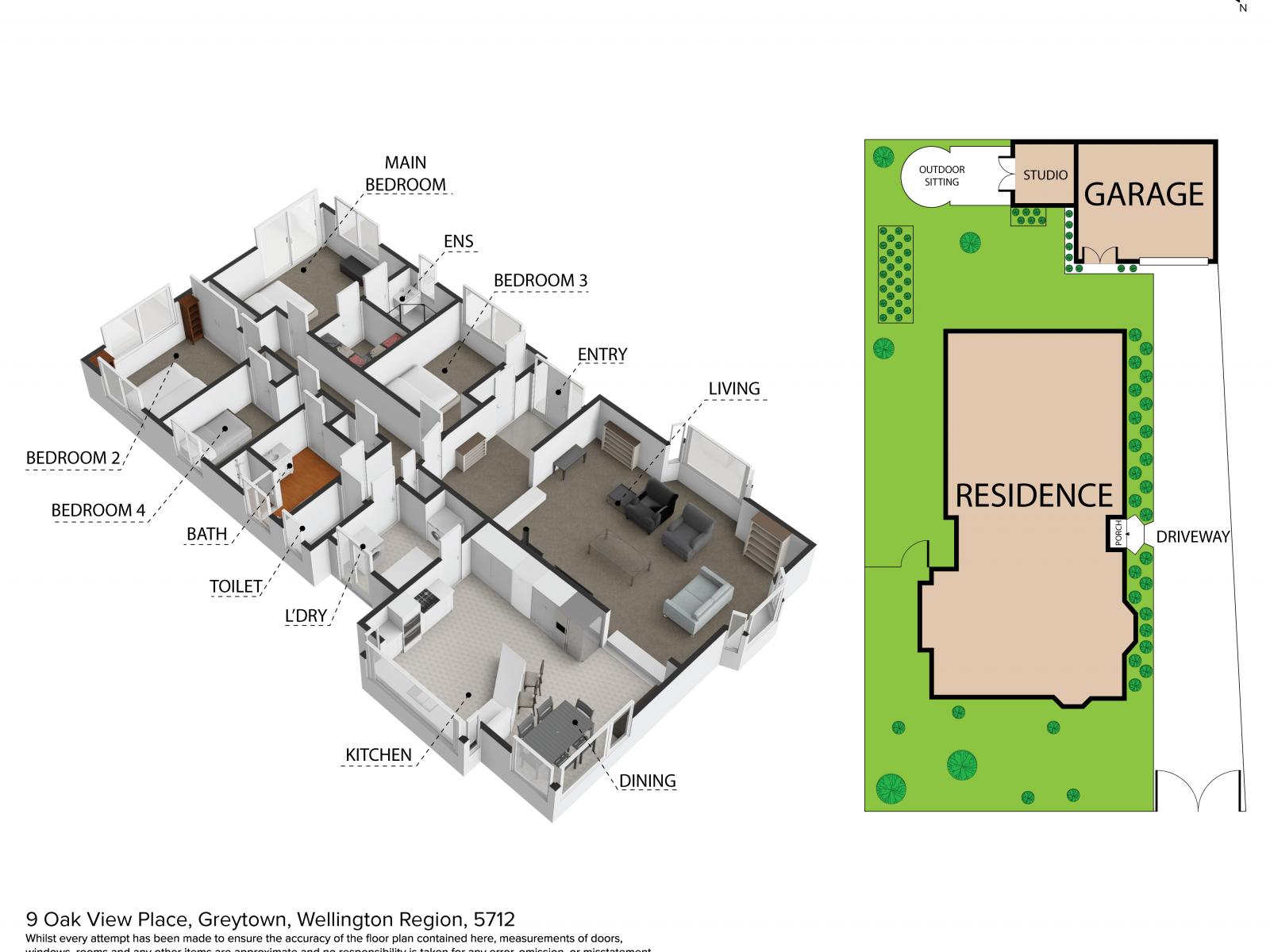 9 Oak View Place, Greytown