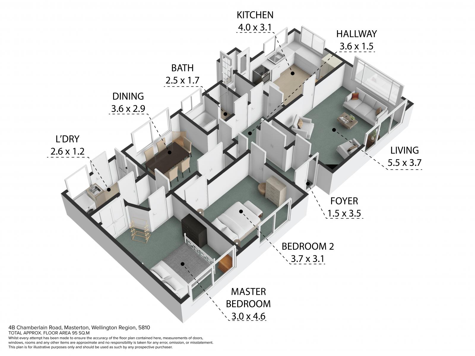 4B Chamberlain Road, Masterton