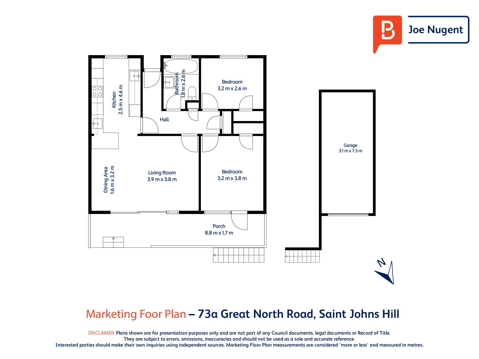 73A Great North Road, St Johns Hill