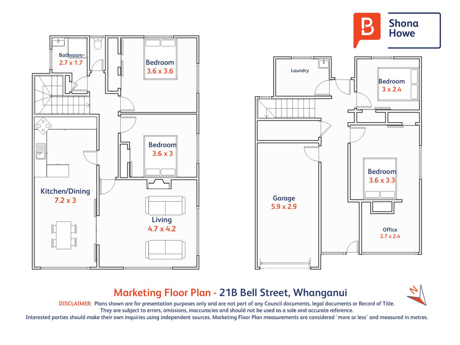 21B Bell Street, Whanganui