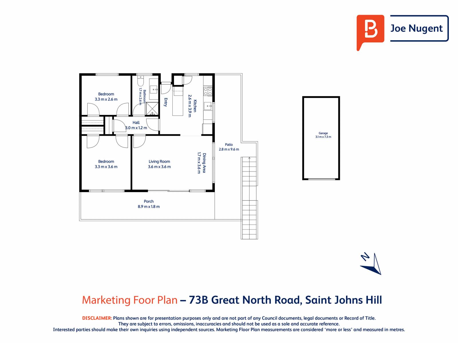 73B Great North Road, St Johns Hill