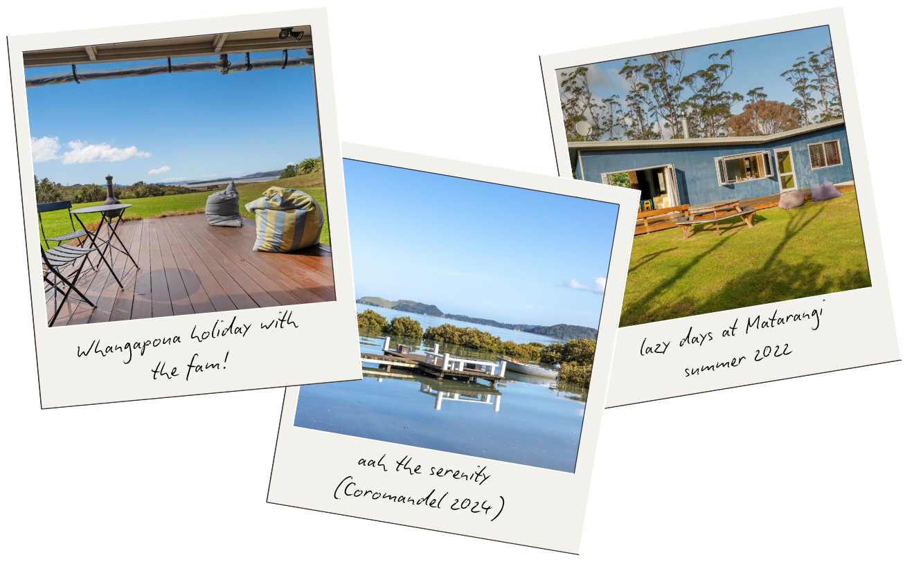 Holiday Homes in Kuaotunu, Coromandel, Matarangi and Whangapoua